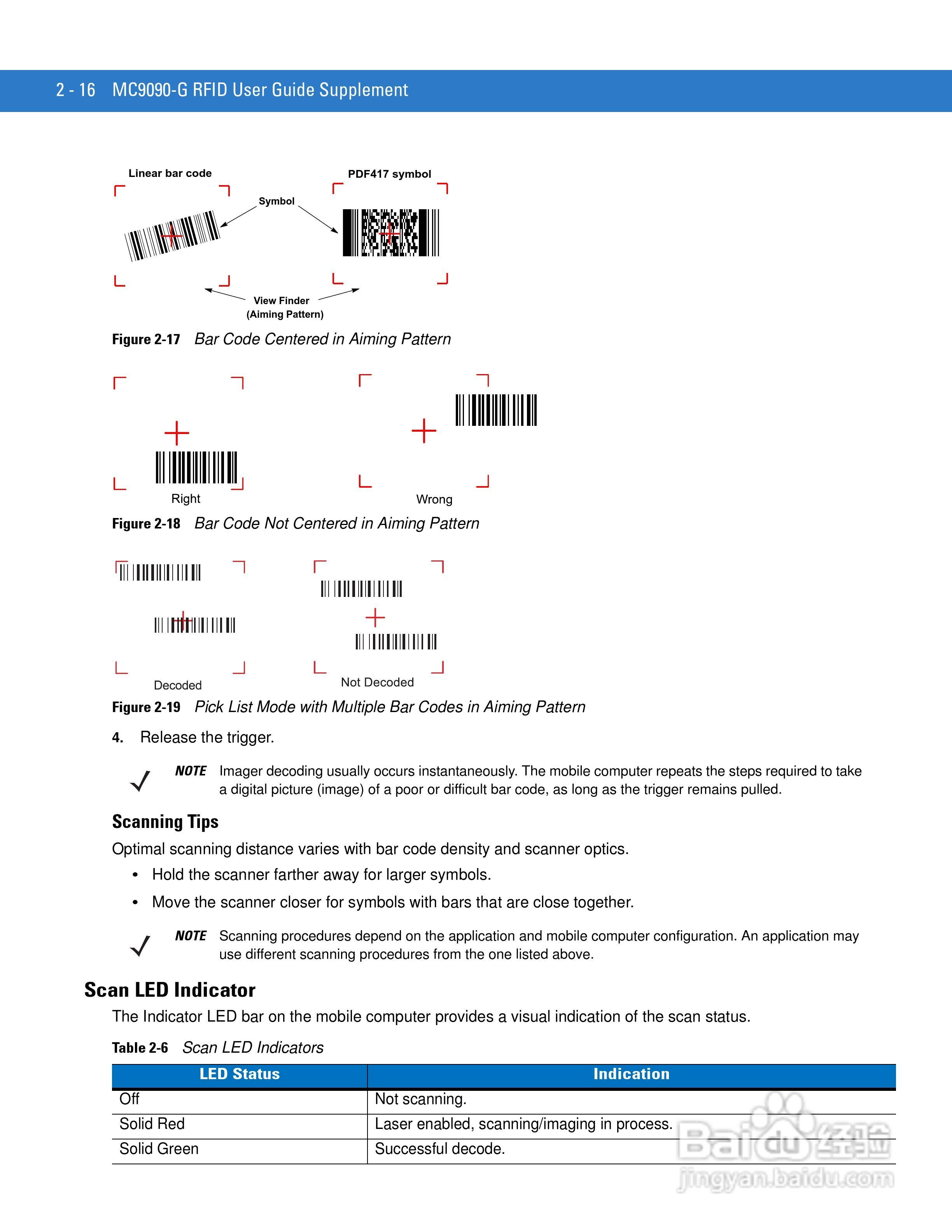 MC9090G RFID数据采集器用户手册:[5]