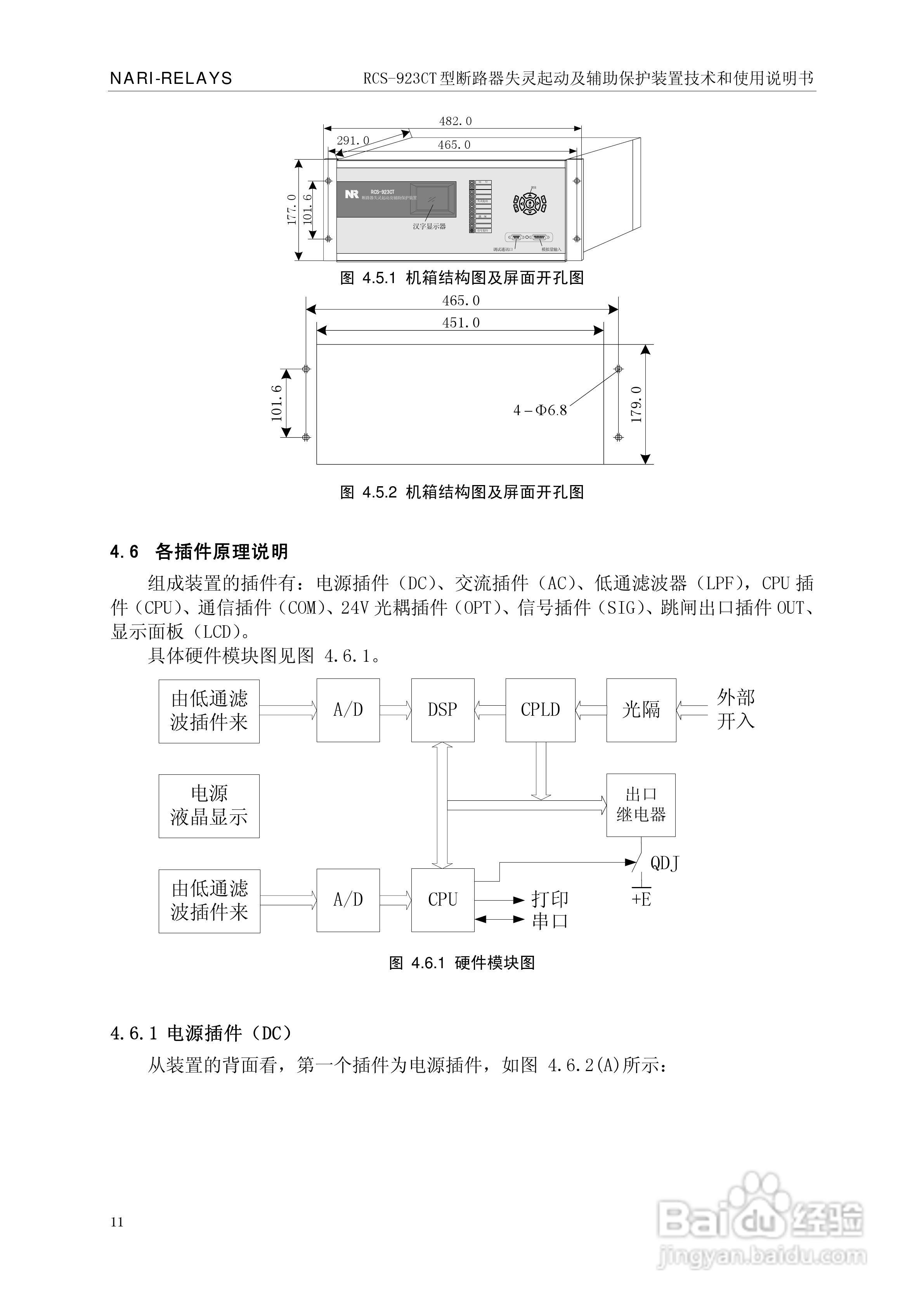 RCS-921CT断路器失灵起动及辅助保护装置使用说明书:[2]