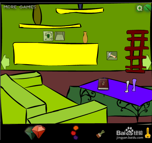 涂鸦房间逃脱攻略：[2]