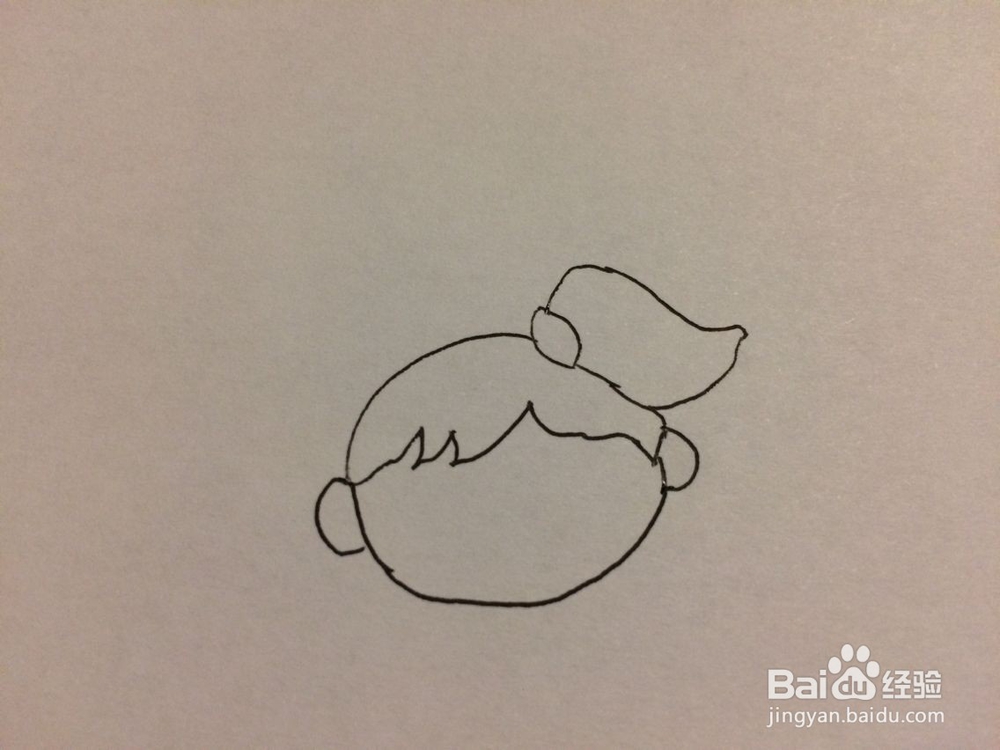 欢度国庆简笔画