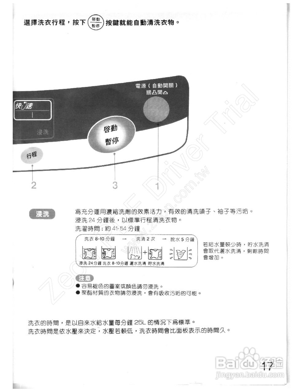 歌林BW-909S型洗衣机使用说明书:[2]