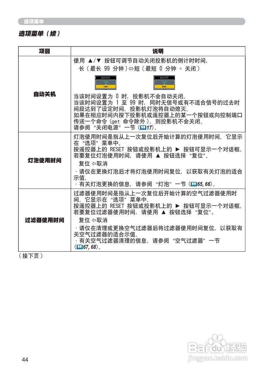日立 CP-X807投影机说明书:[7]