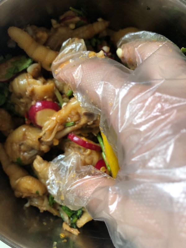 夏日清爽柠檬鸡爪