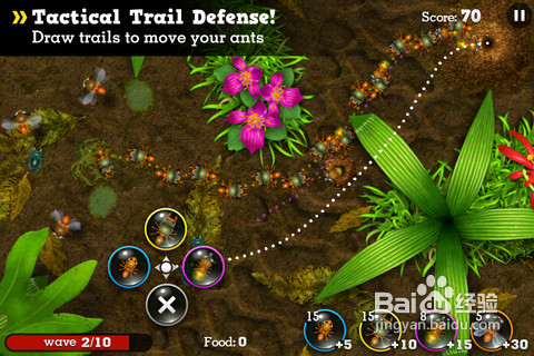 iPhone/iPad版《蚁丘塔防》攻略:建立军团