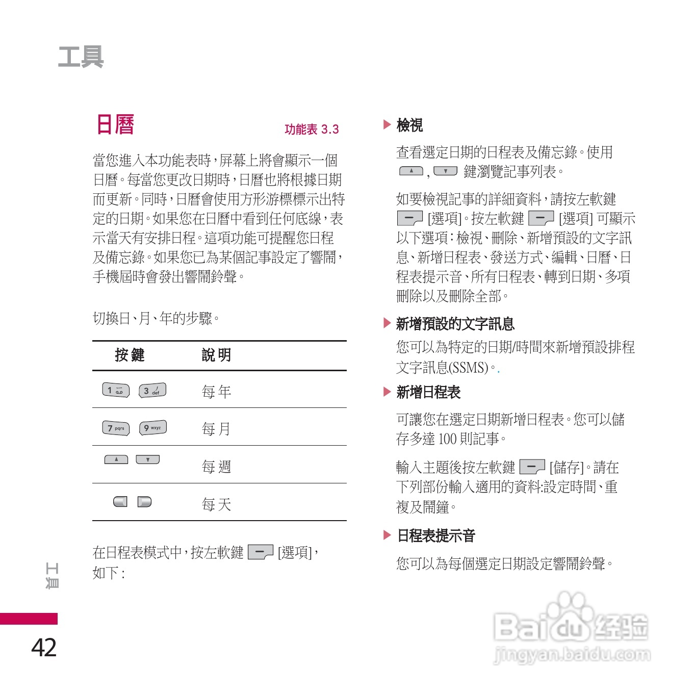LG KE770手机使用说明书:[5]
