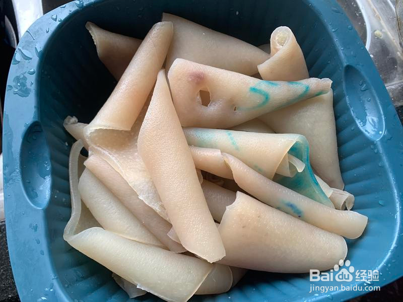 自制Q弹猪皮冻的做法