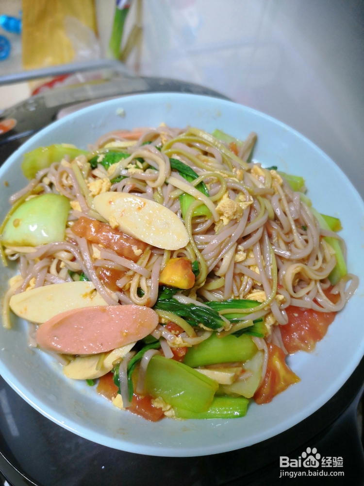 爽脆可口的炒面条