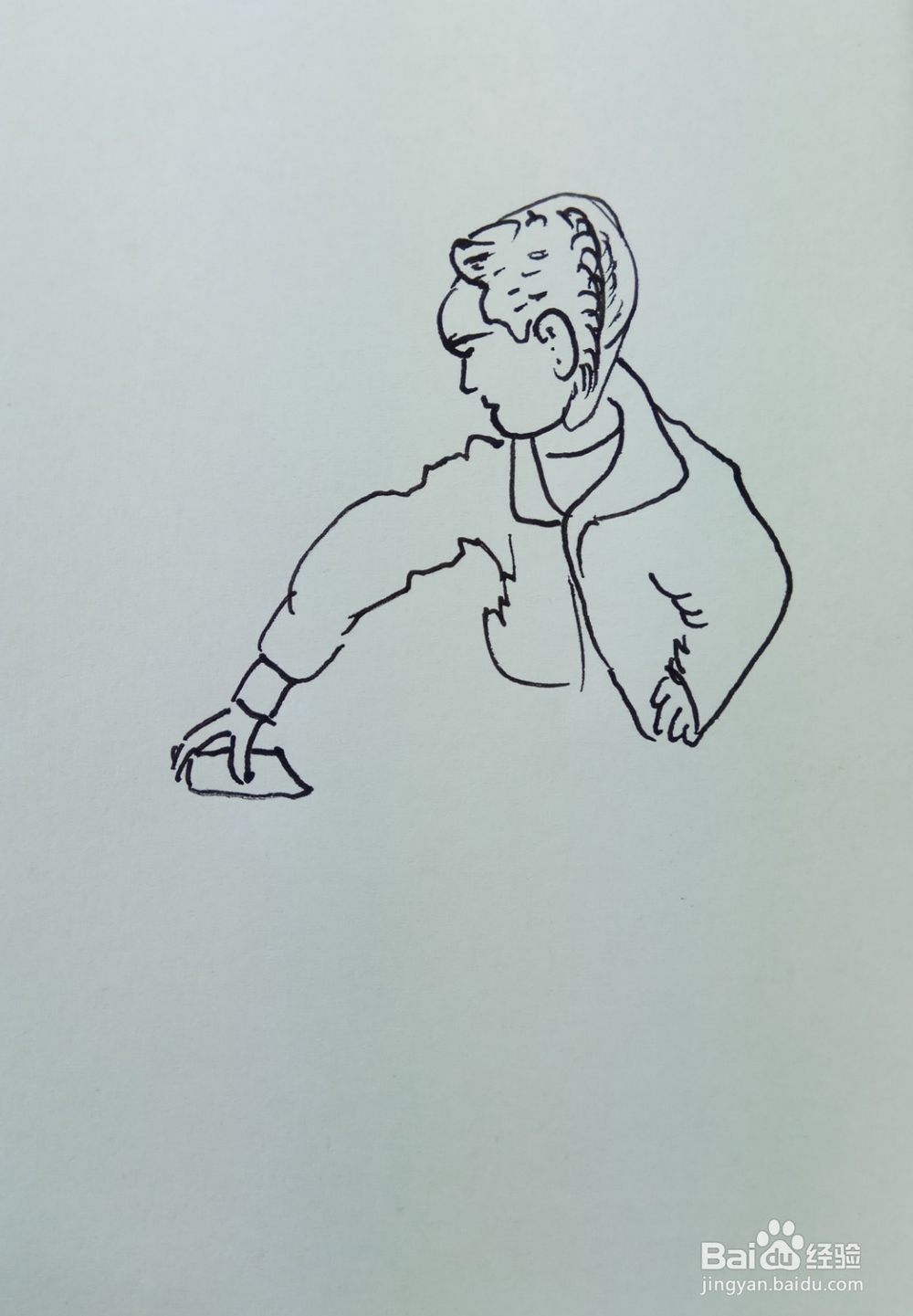 怎样画儿童简笔画拿走凳子上的好吃东西？