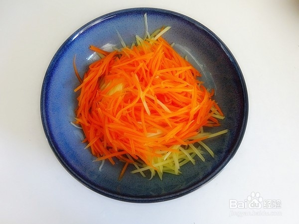 胡萝卜拌土豆丝做法