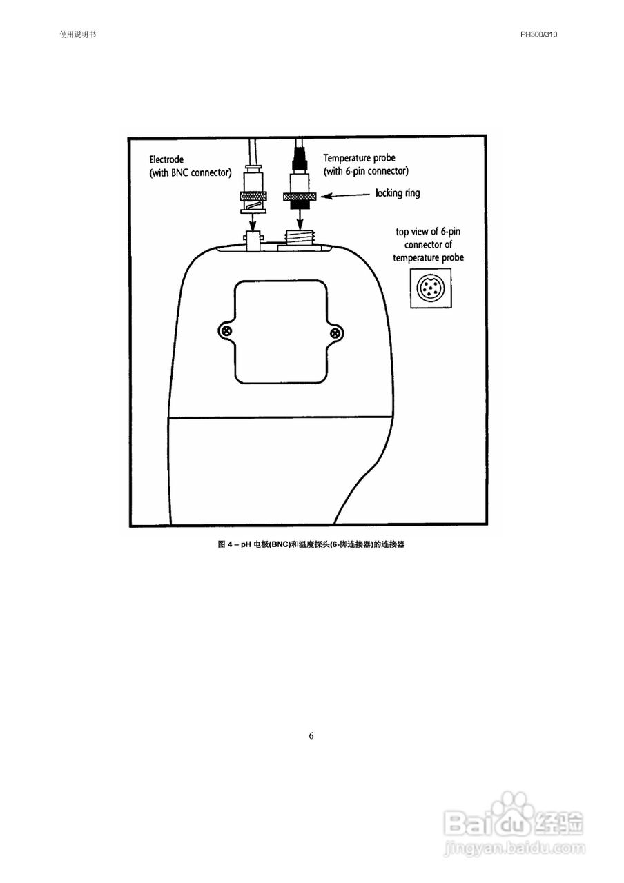 OAKION pH300/310防水便携式pH/mV/温度仪使用说明书:[1]
