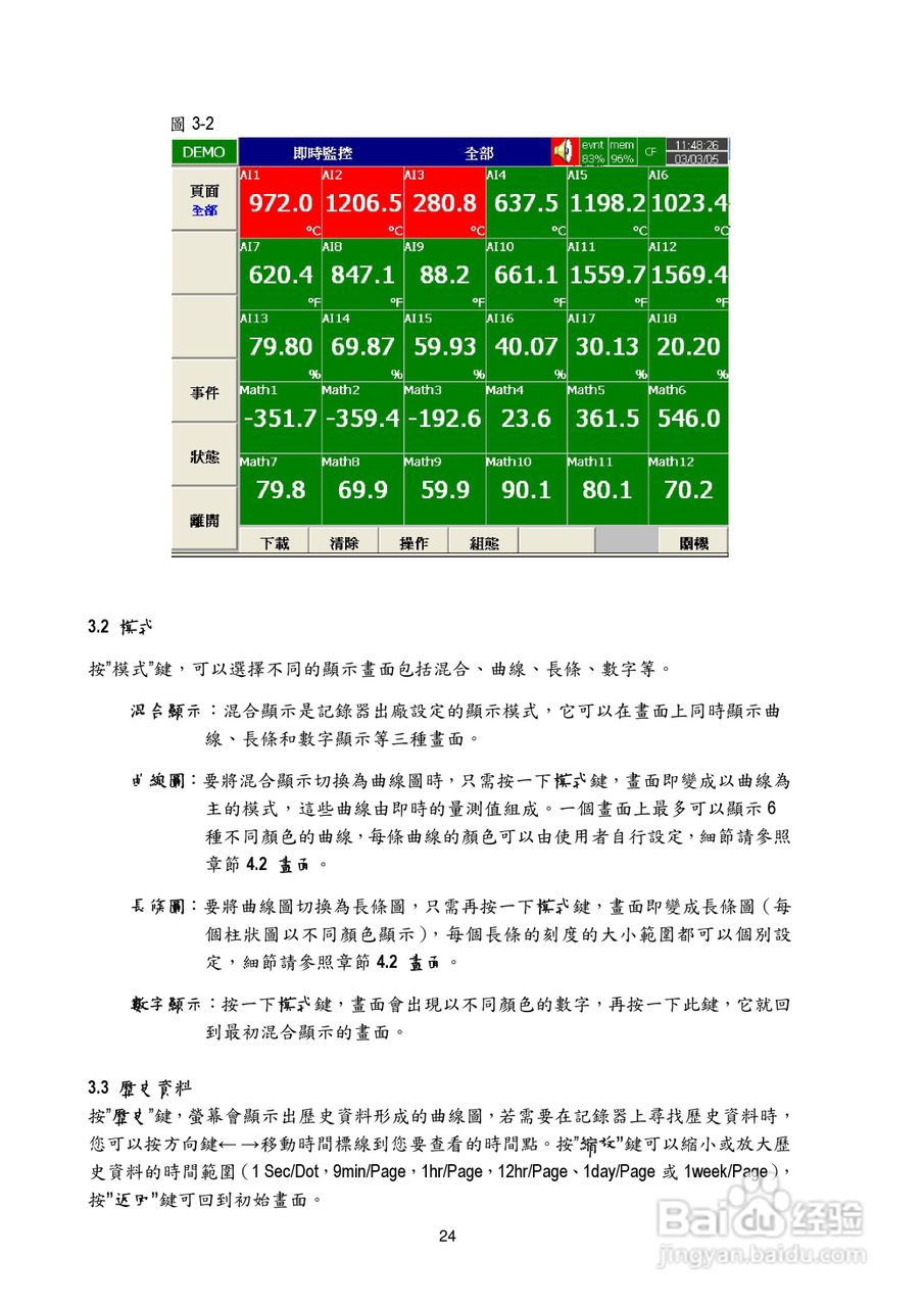 CDR18无纸记录器操作手册:[3]