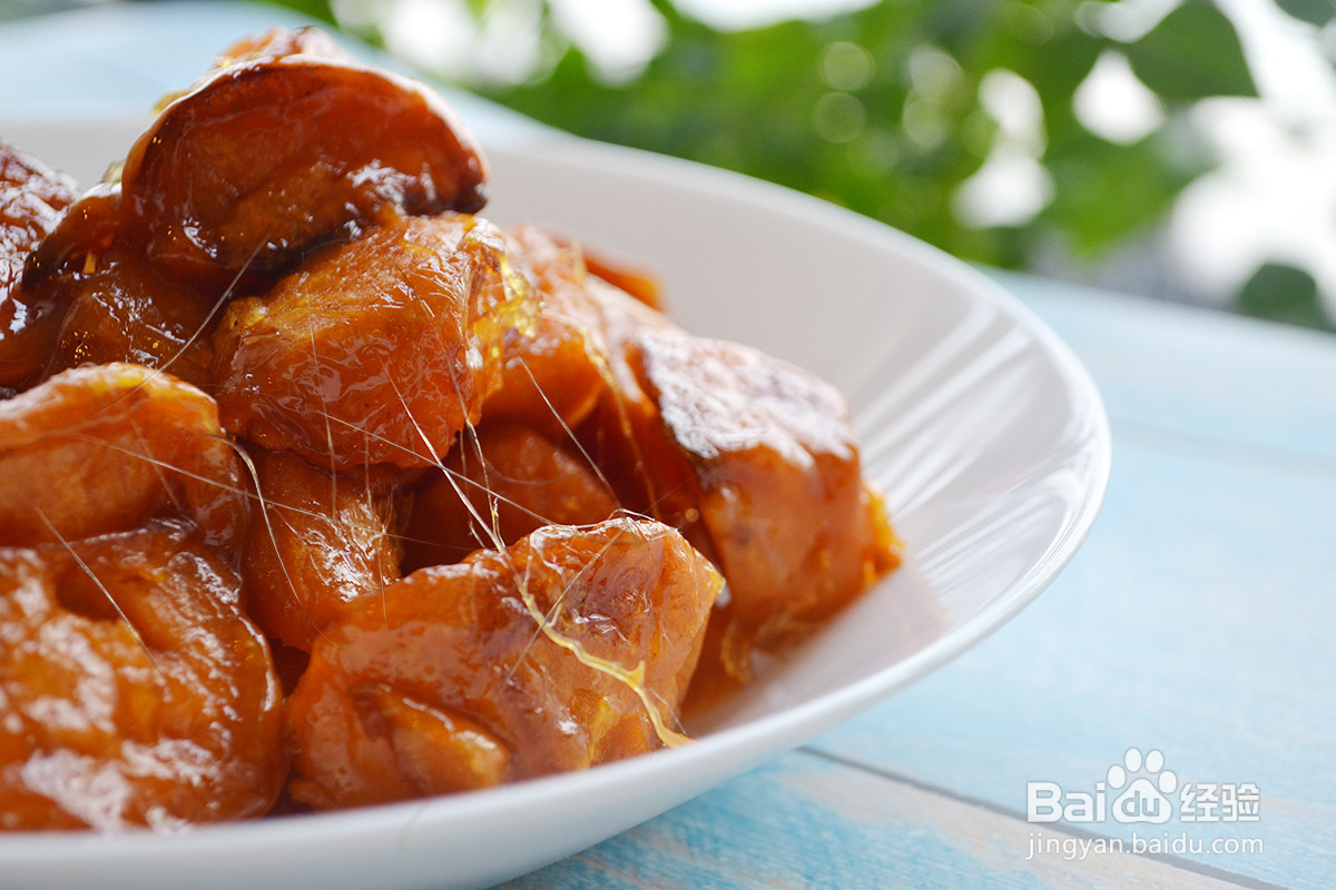 拔丝地瓜的做法