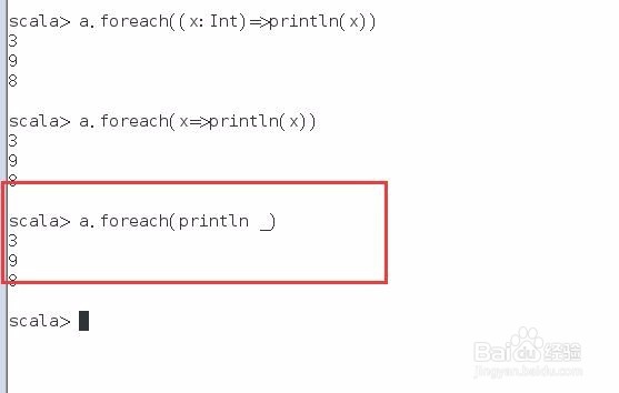 Scala 2.11 基础操作