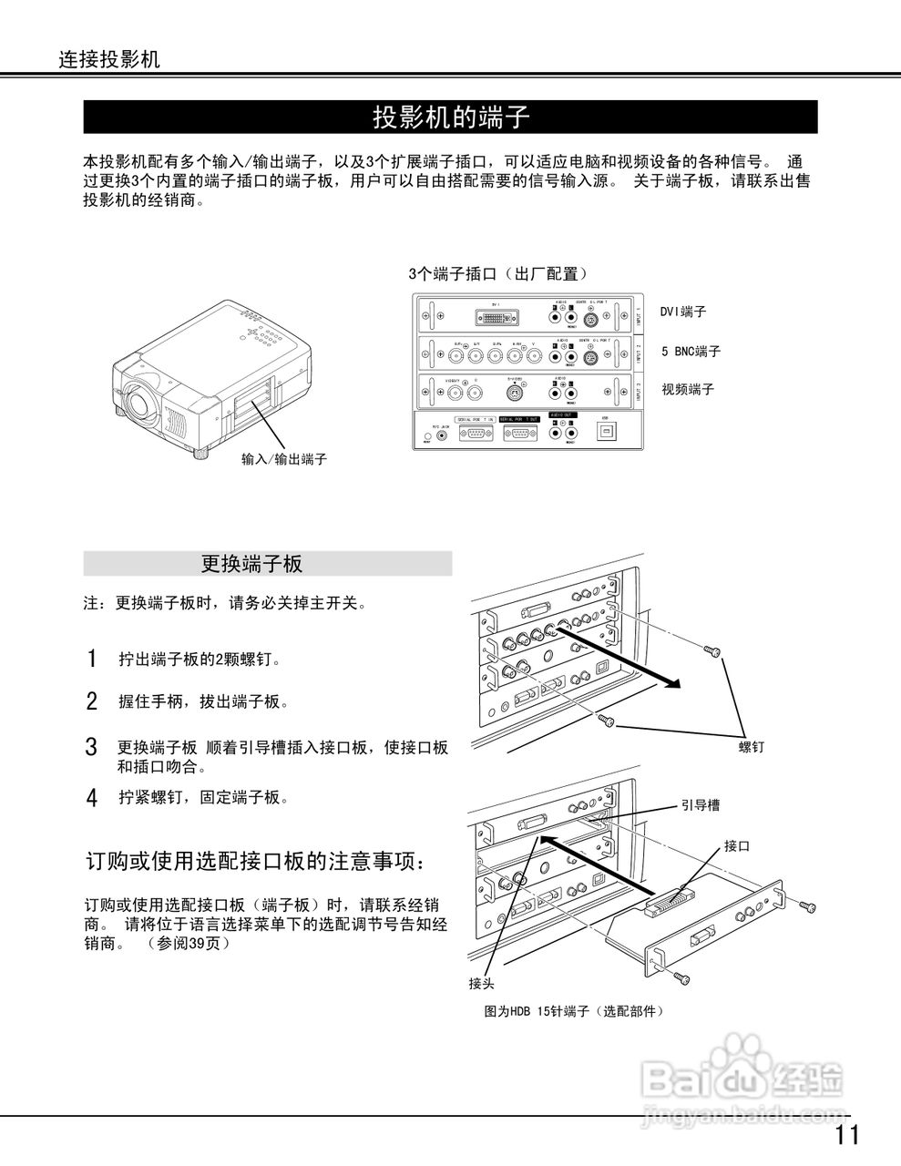 EIKI爱其 LC-X5投影机说明书:[2]