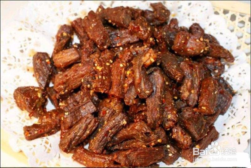 牛肉干的简单做法