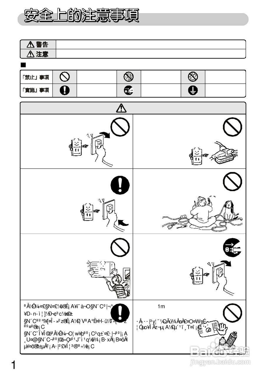 三洋SA-R717型冷气机说明书:[1]