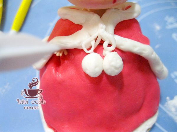 圣诞翻糖迷糊娃