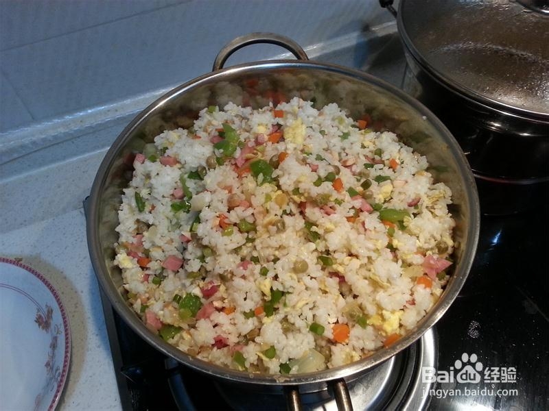 私人订制超简单扬州炒饭做法