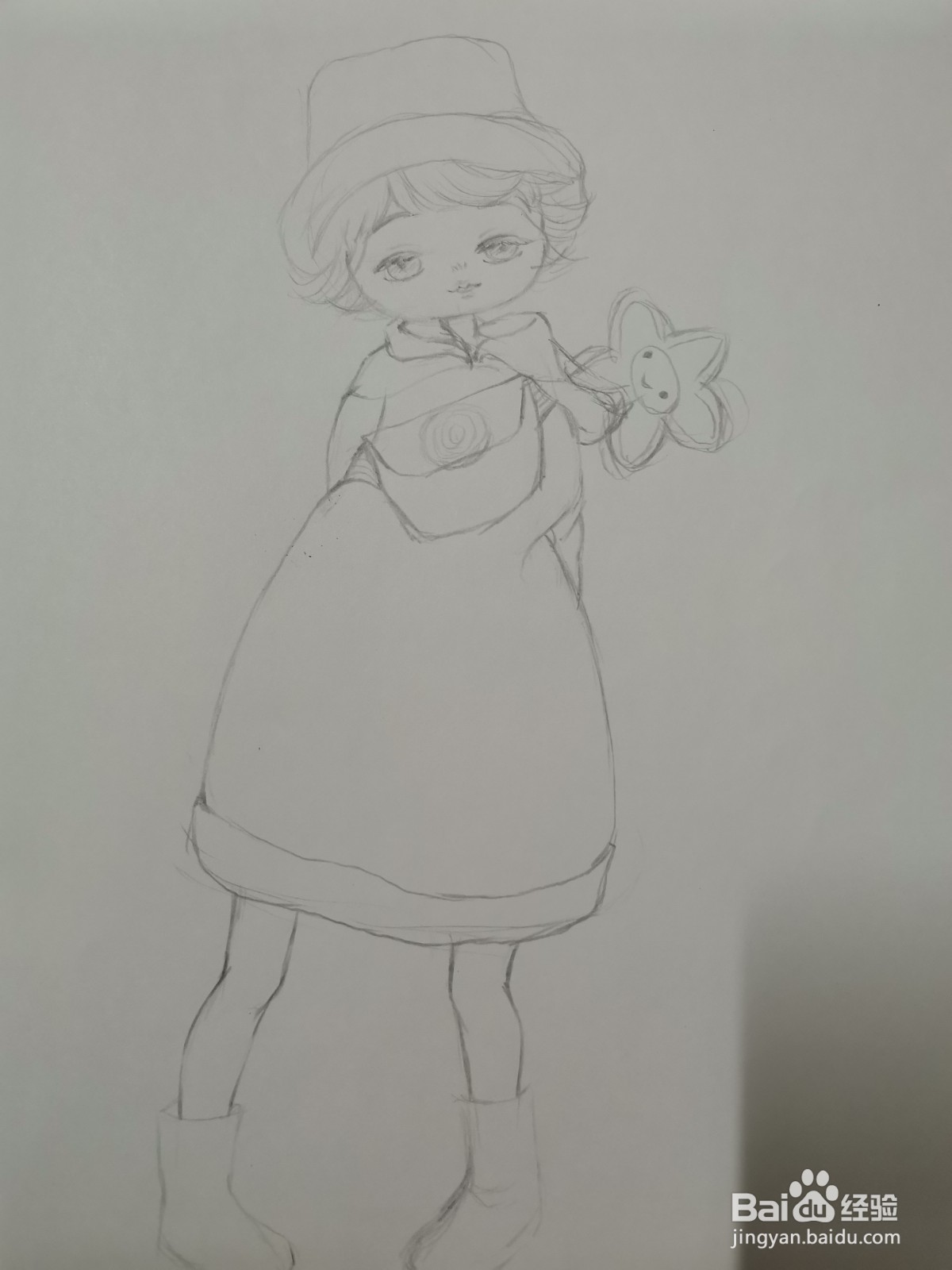 可爱的动漫插画人物画法教程