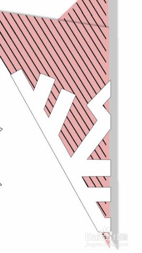 漂亮的六瓣雪花剪纸