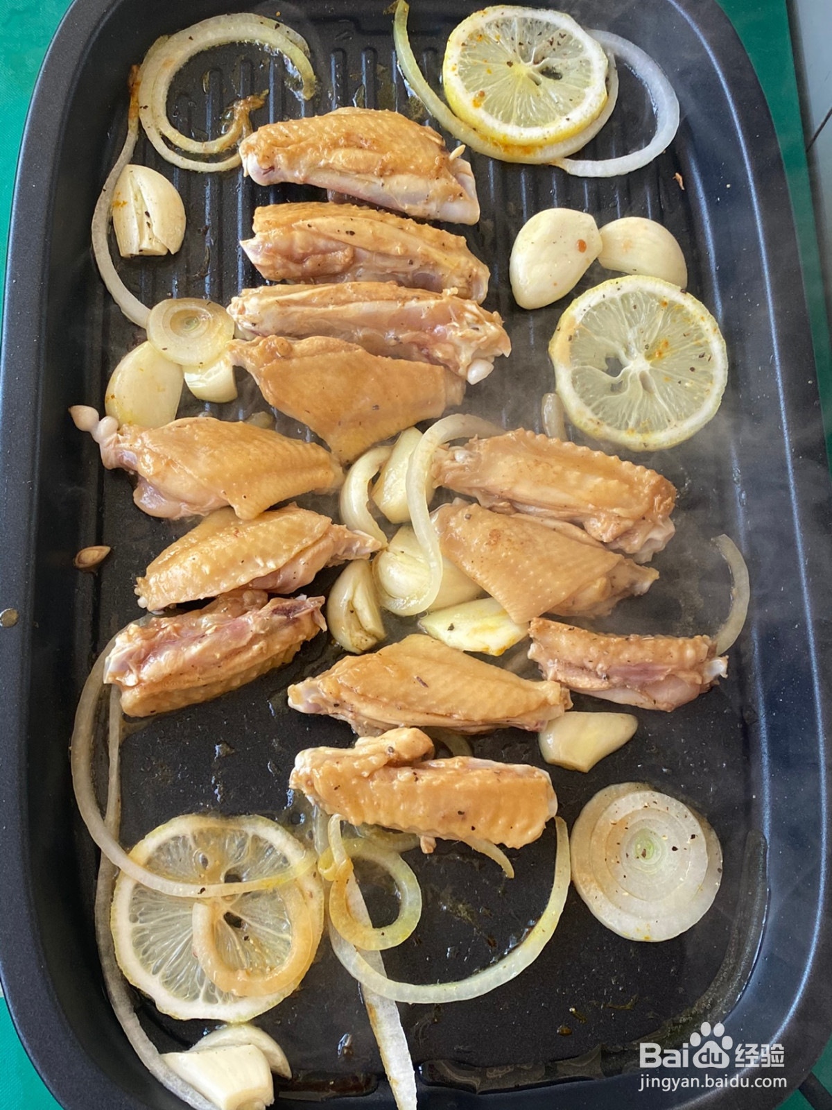 莫吉托风味柠香煎鸡翅的做法