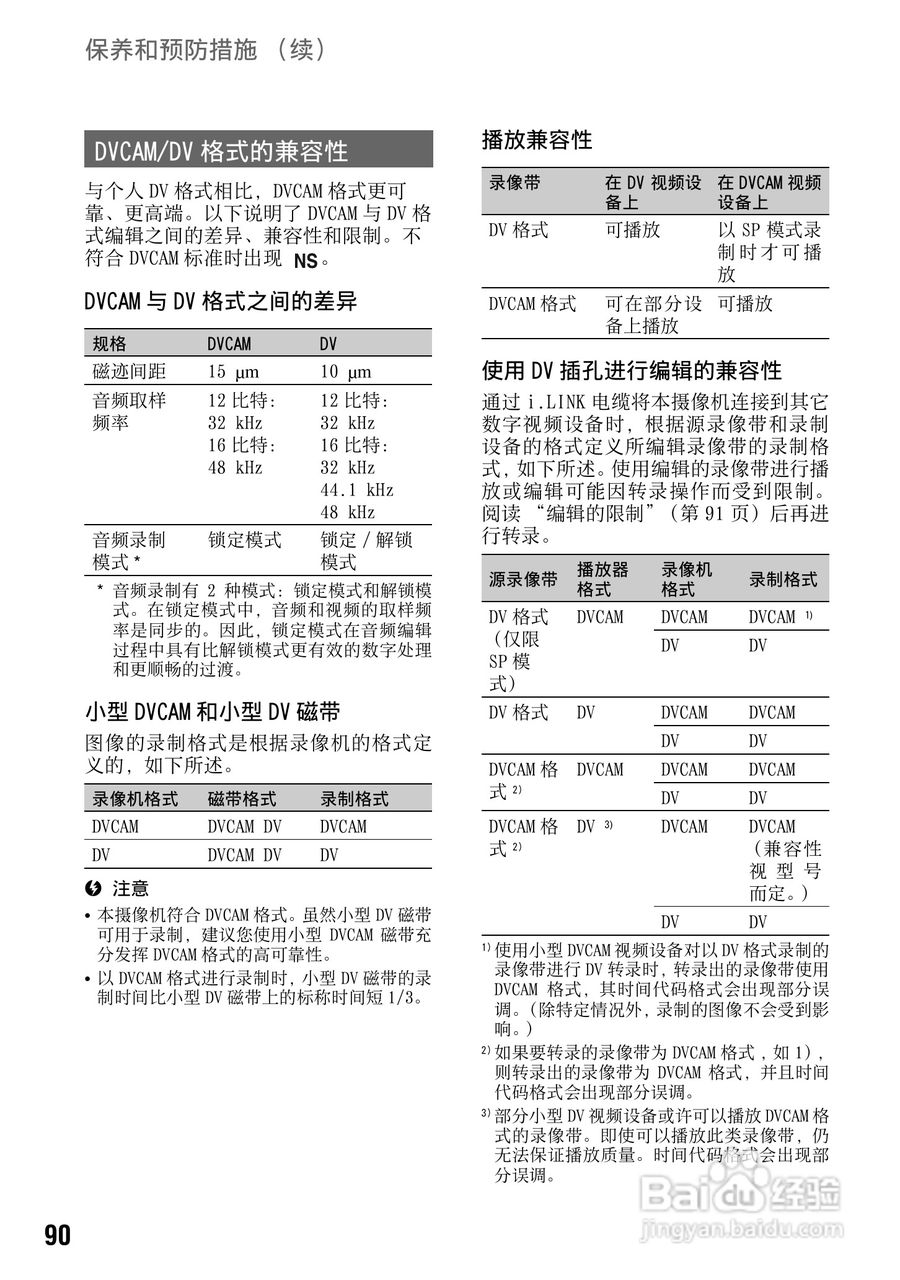 索尼DSR-PD198P数码摄像机使用说明书:[9]