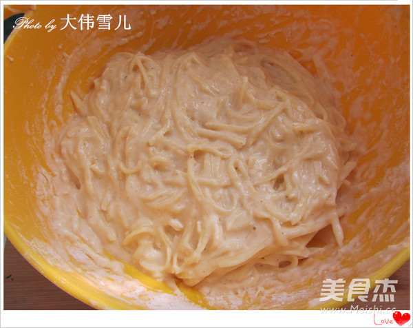 爱心蒜香土豆饼