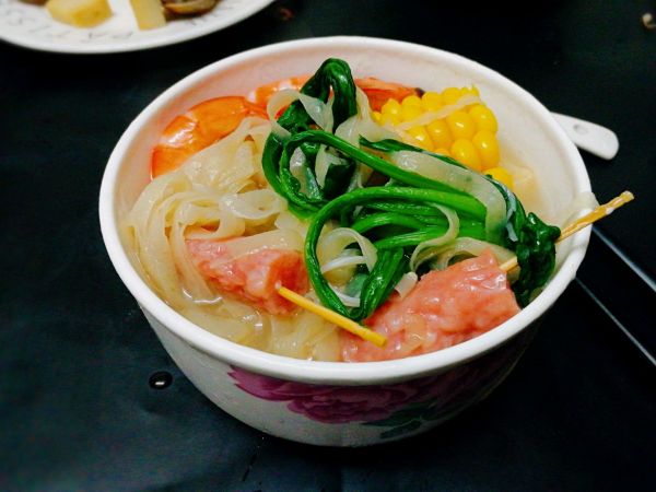 海鲜味什锦火锅#浓汤宝火锅英雄争霸赛#