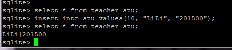 SQLite 触发器的创建与删除