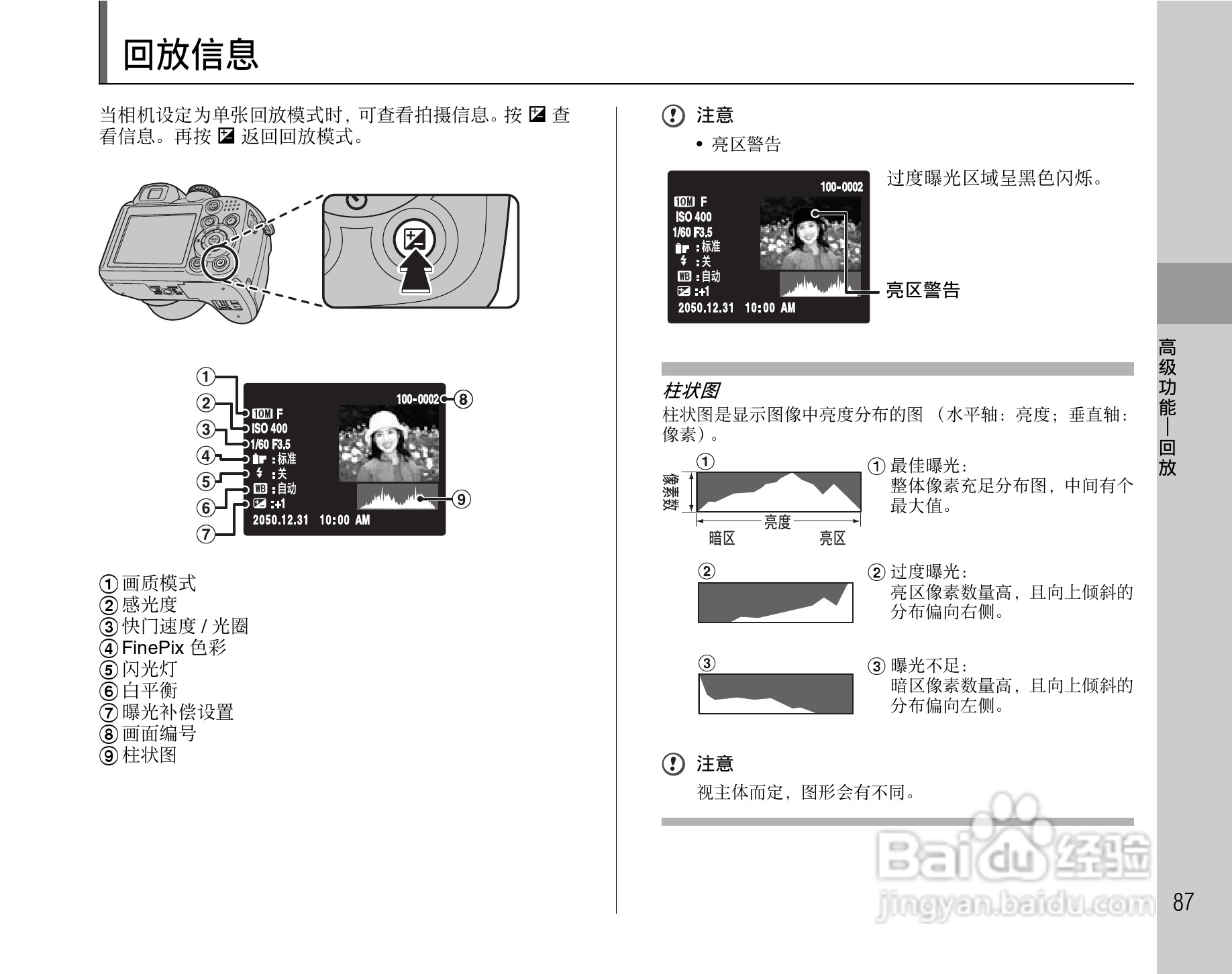 富士FinePix S1000fd数码相机使用说明书:[9]