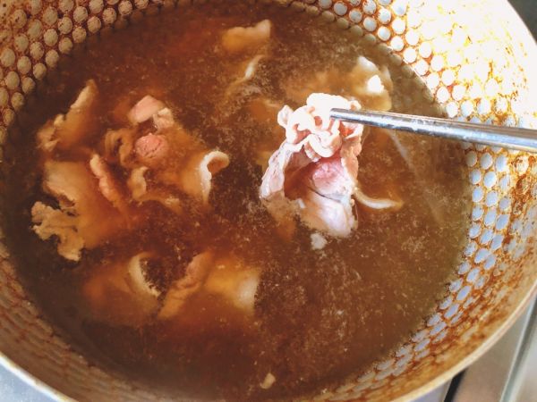 日式五花肉荞麦面