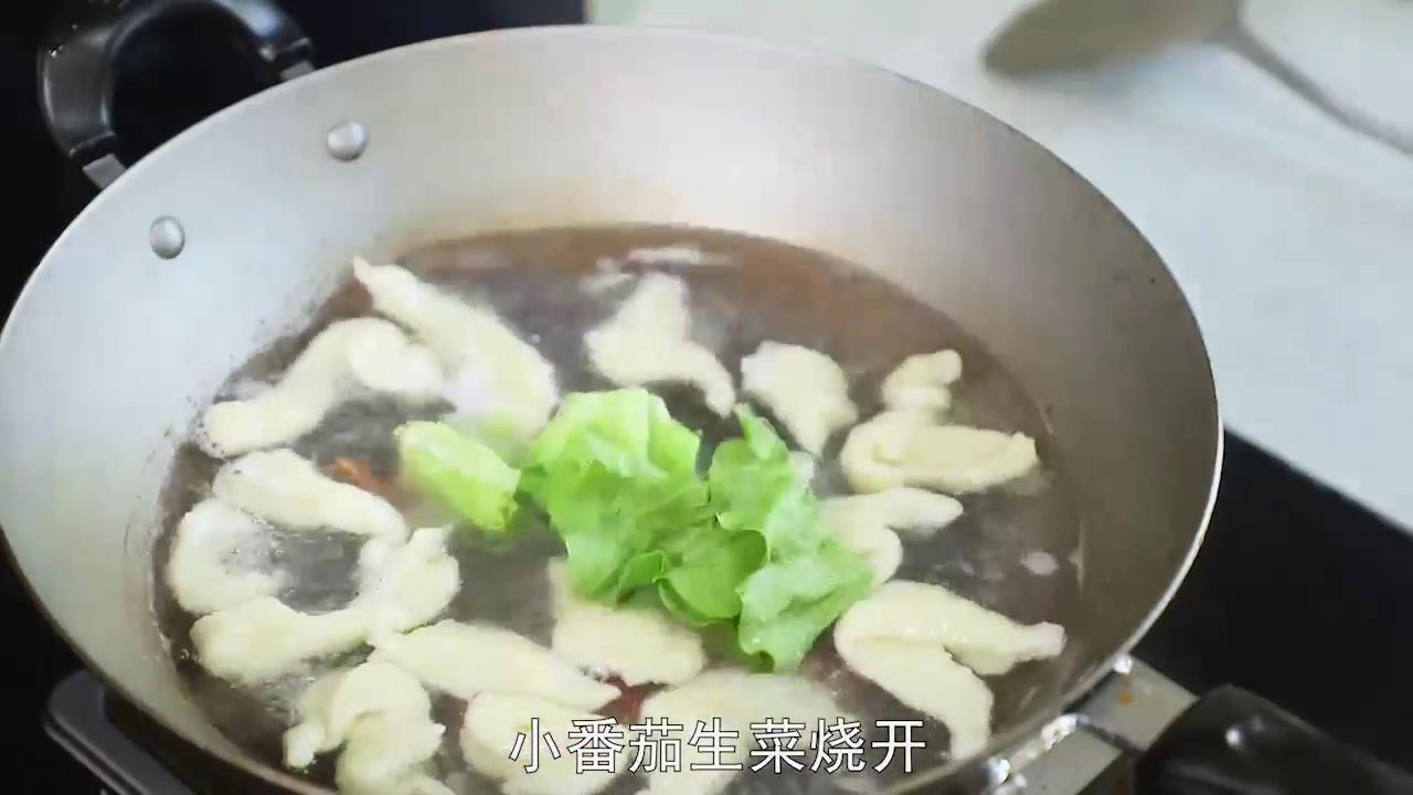 如何制作家常疙瘩汤