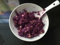 紫薯果仁麻花卷