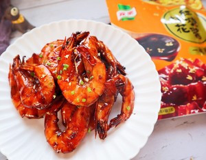 自制红烧大虾