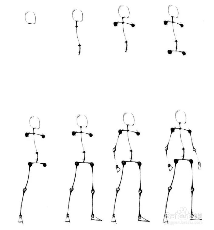 【推荐】人体结构基础绘画方法