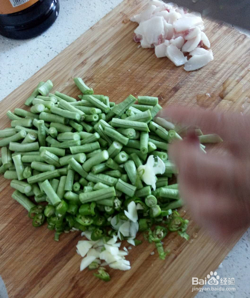 家常小炒豆角咋弄