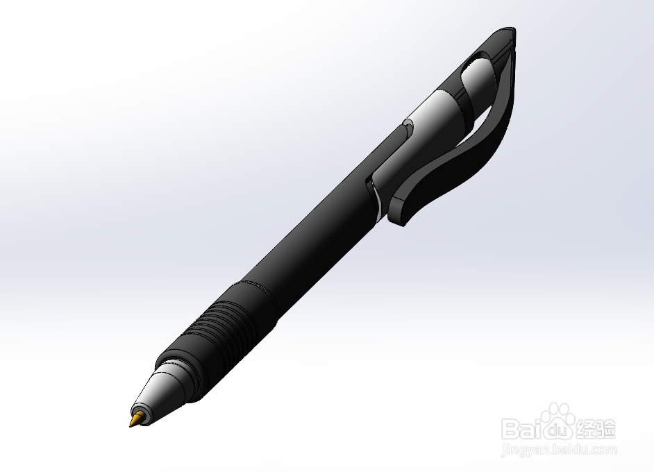 SolidWorks如何画圆珠笔