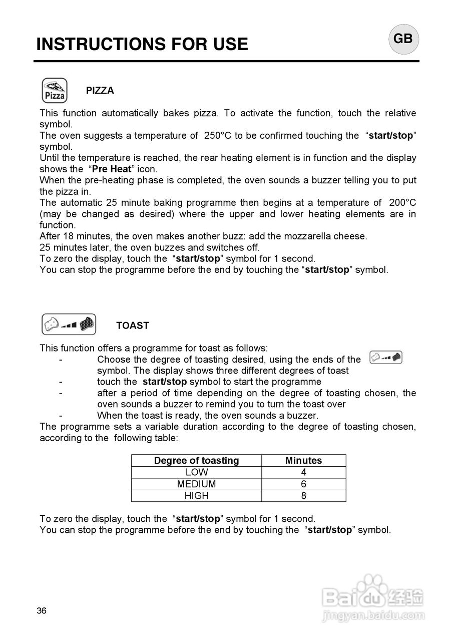 意大利Nardi FEA27D50XN型嵌入式电焗炉说明书:[4]