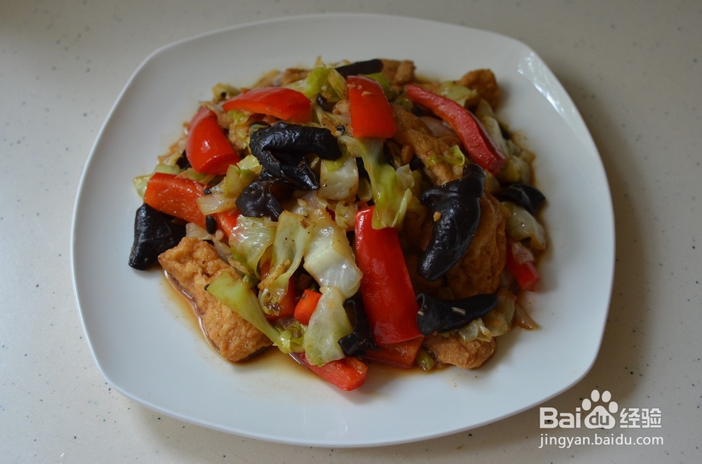 豉香蒜茸卷心菜