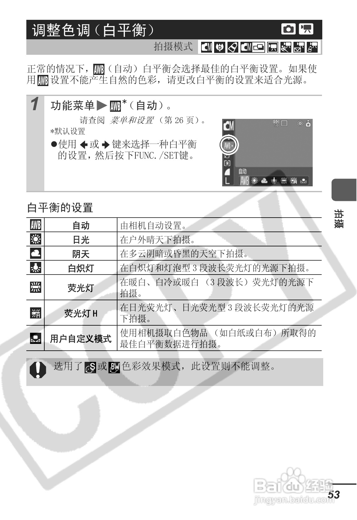 佳能DIGITAL IXUS 55数码相机使用说明书:[6]