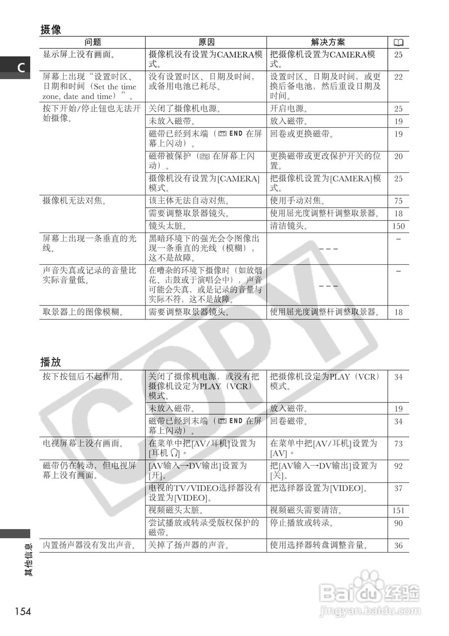 佳能MVX10i数码摄像机使用说明书:[16]