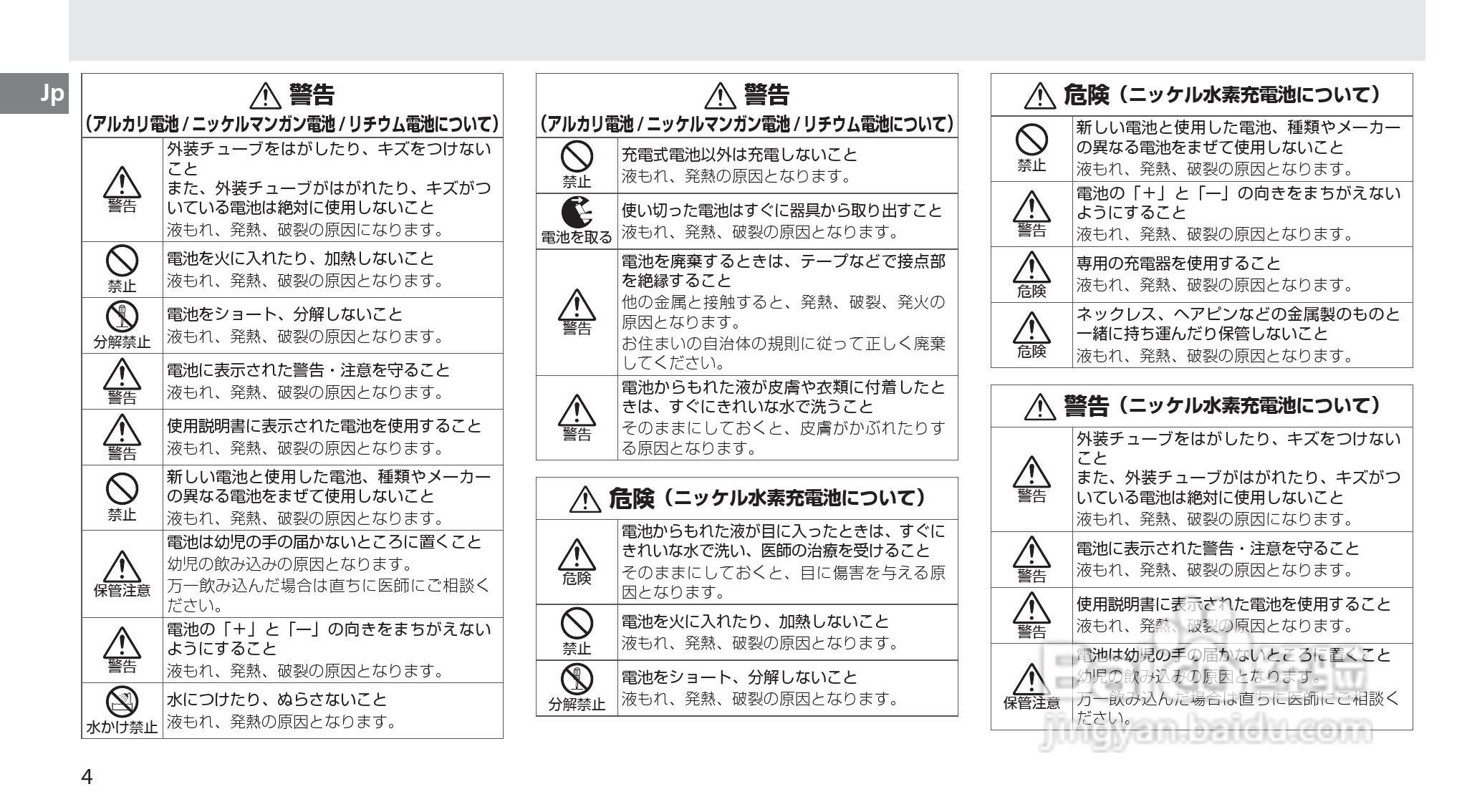 NIKON MB-D10多功能电池匣使用说明书:[1]
