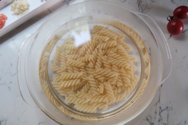 图林根香肠炒意面