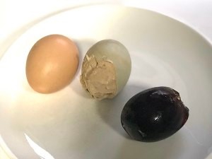 肉丝三蛋粥的做法