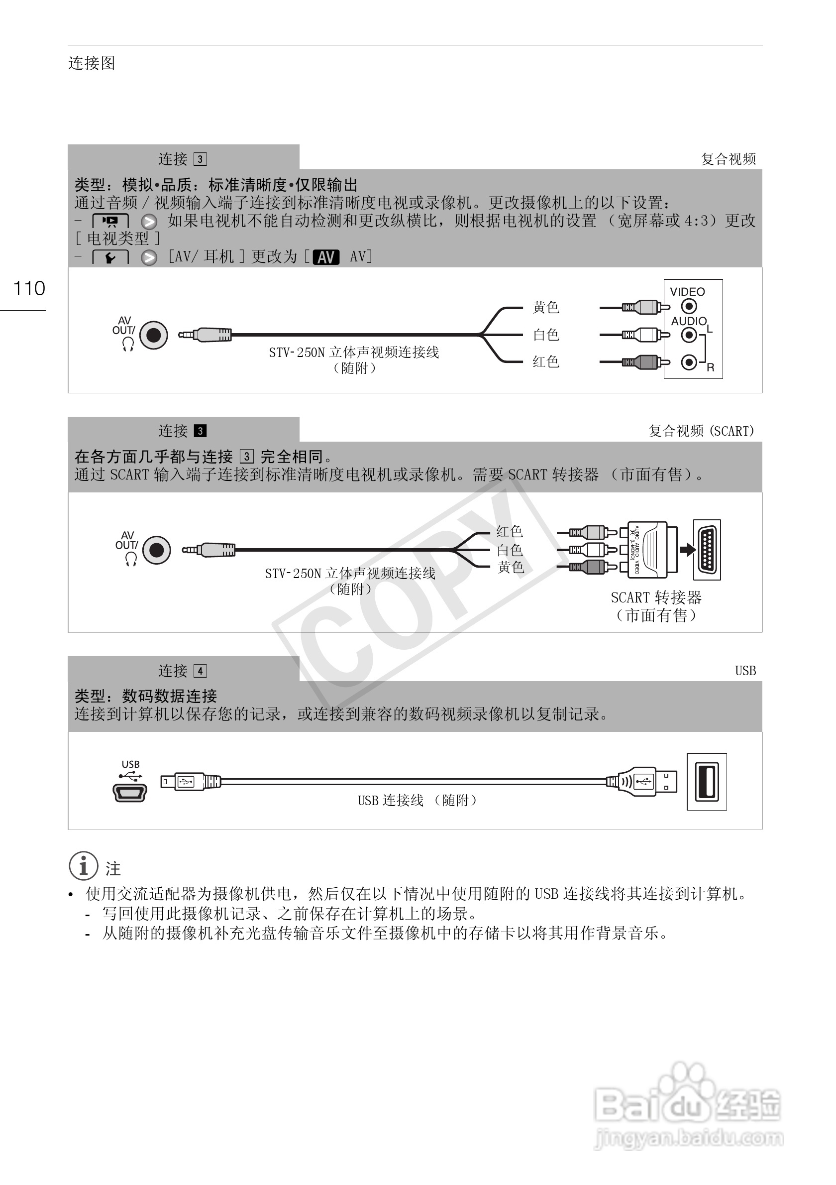 佳能HF-G10数码摄像机使用说明书:[11]