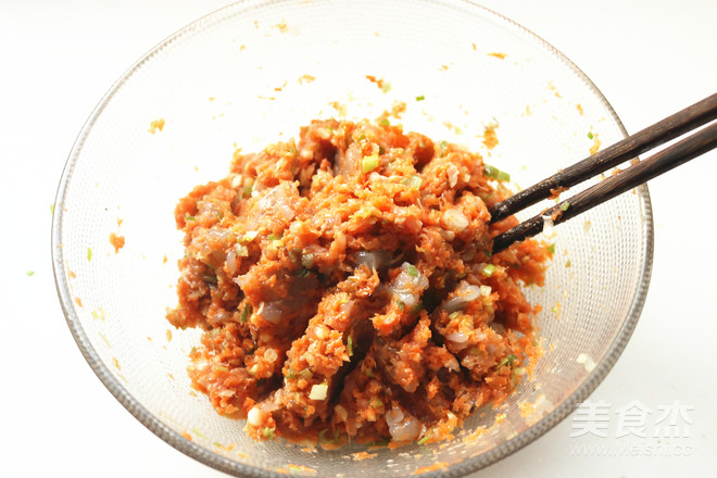 胡萝卜虾饺的做法