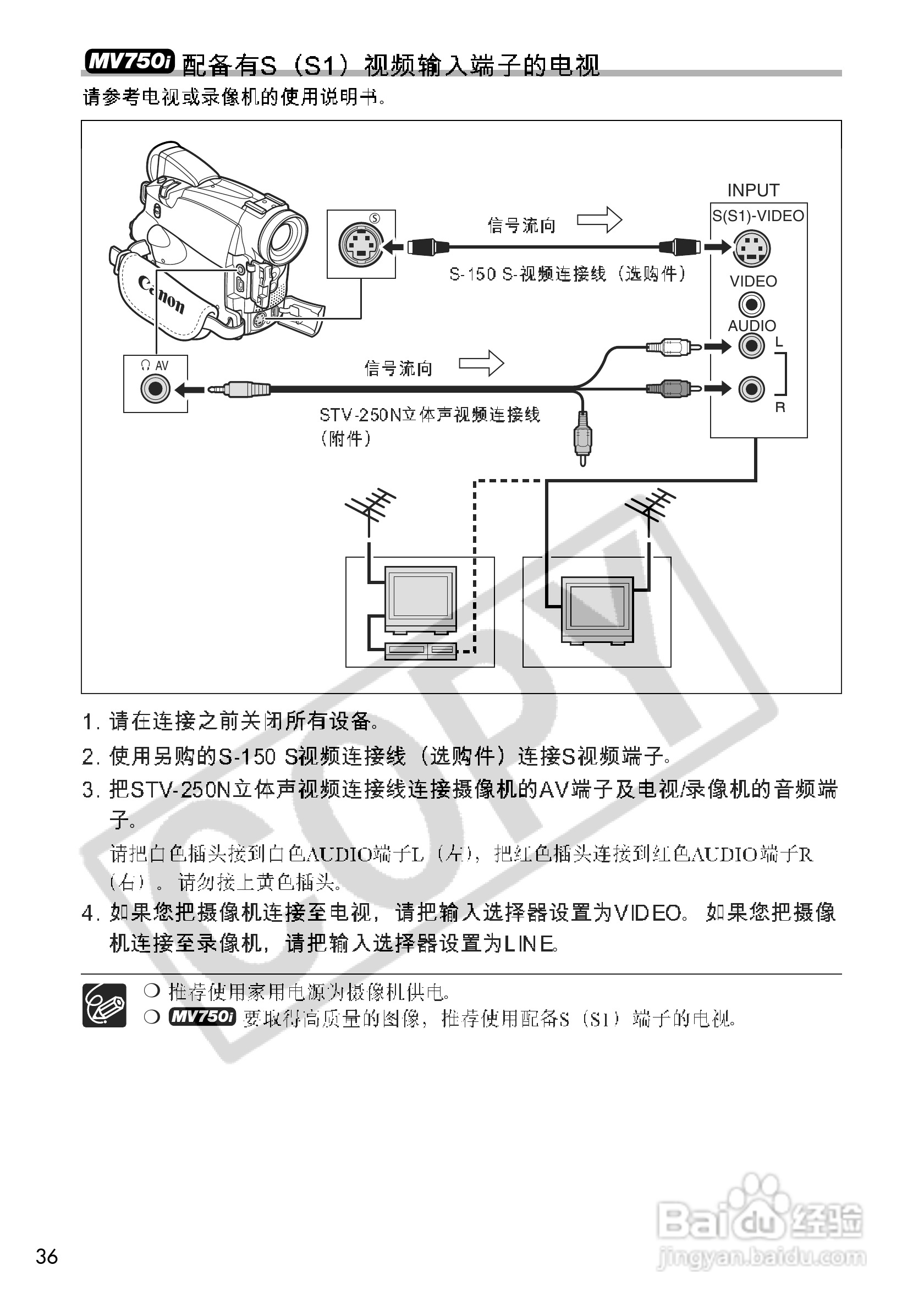 佳能MV700i数码摄像机使用说明书:[4]