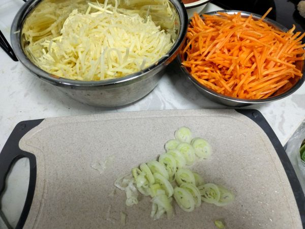 土豆丝胡萝卜丝