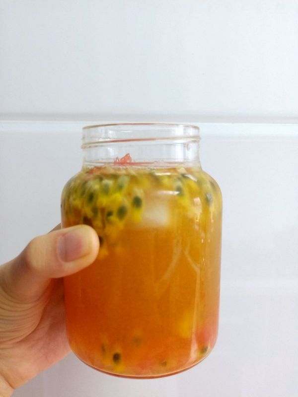 低糖茉莉百香果西柚绿茶