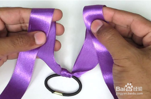 边花样结 丝带教程